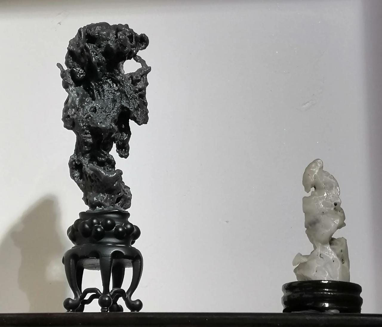 奇石欣赏：
石不能言最可人一一