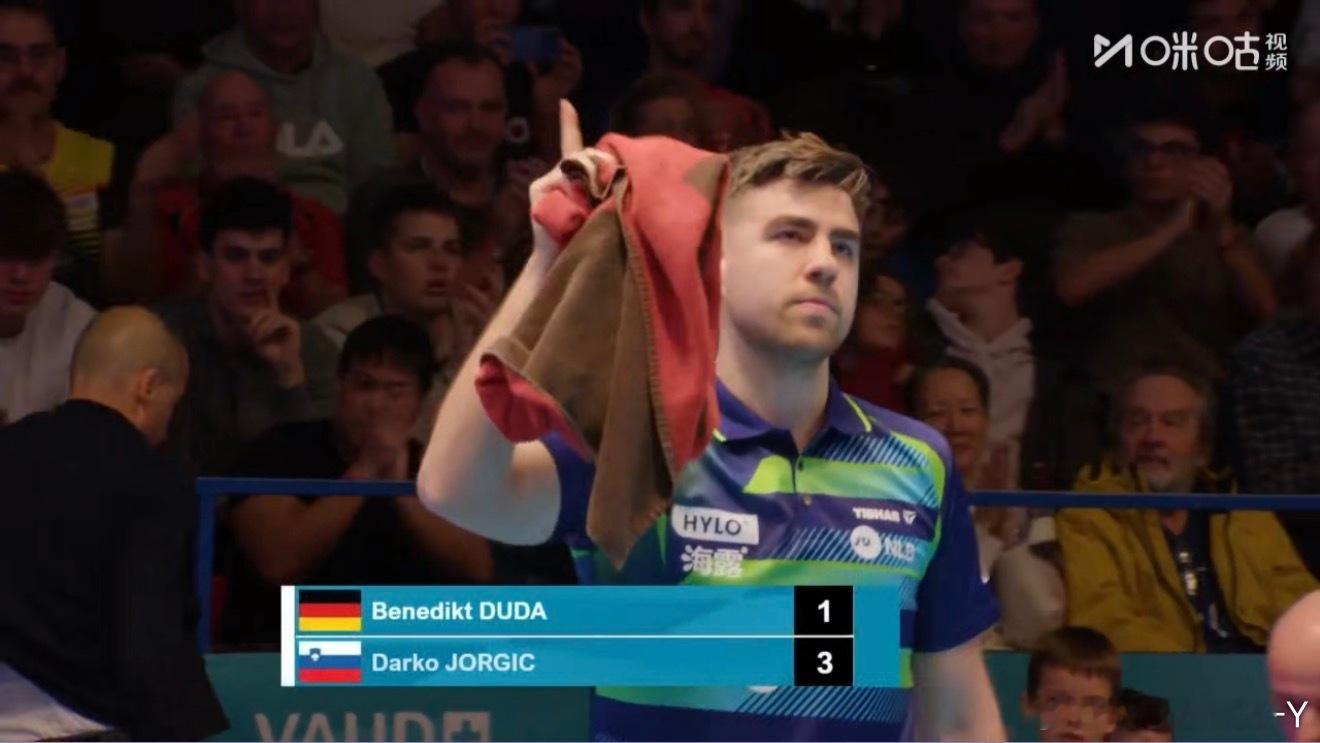 2026欧洲16强男子单打4-2达科3-1杜达（11-7 6-11 11-7 1