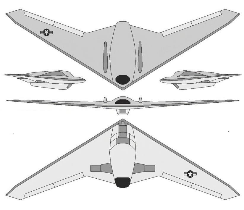 每天认识一件兵器 美国RQ-170“哨兵”无人机实用升限：15000米最大起飞重