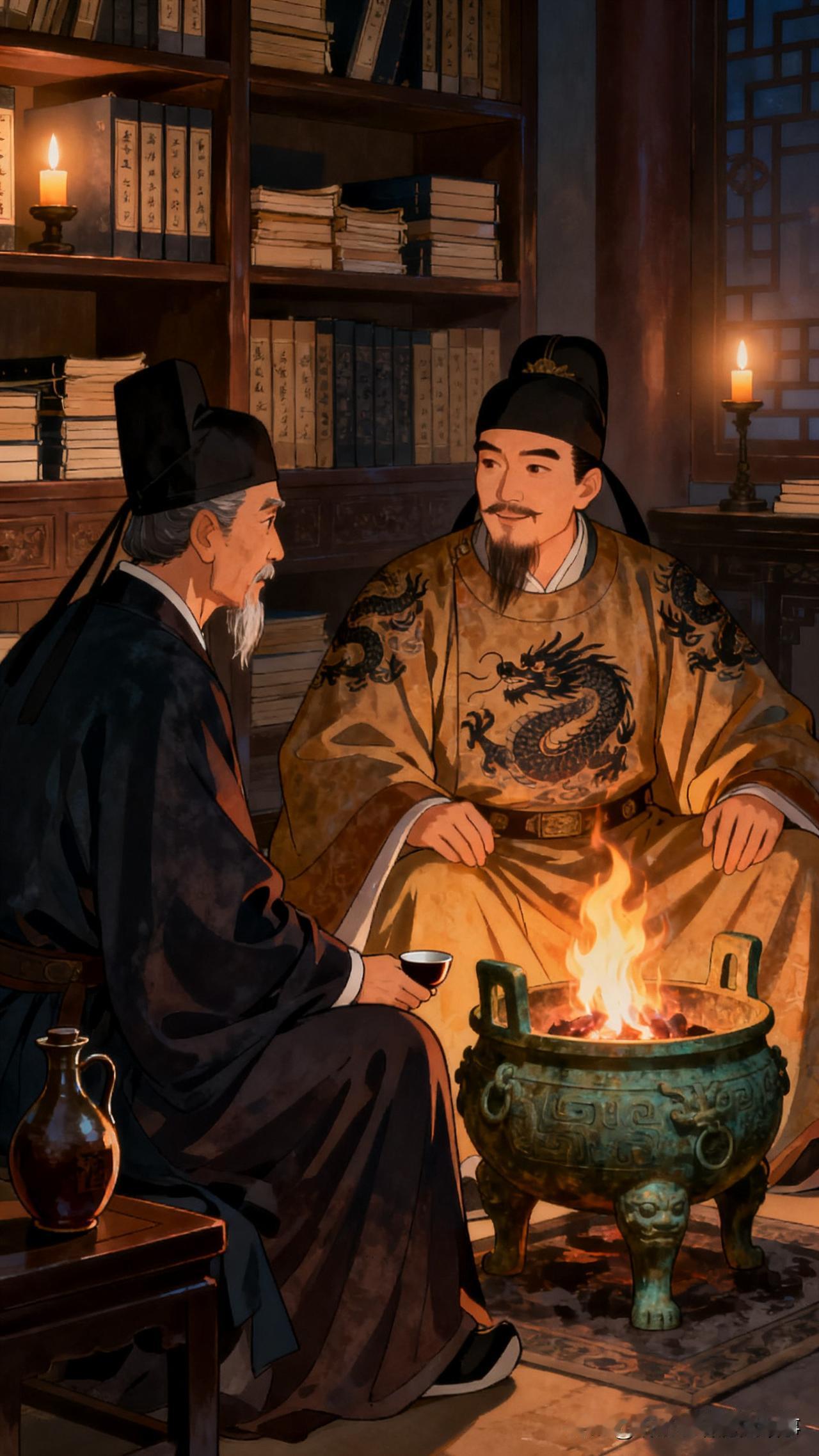 赵匡胤在一个寒冷的雪夜猝死，未必像大家猜想的那样是谋杀，也许真的就是心脑血管疾病