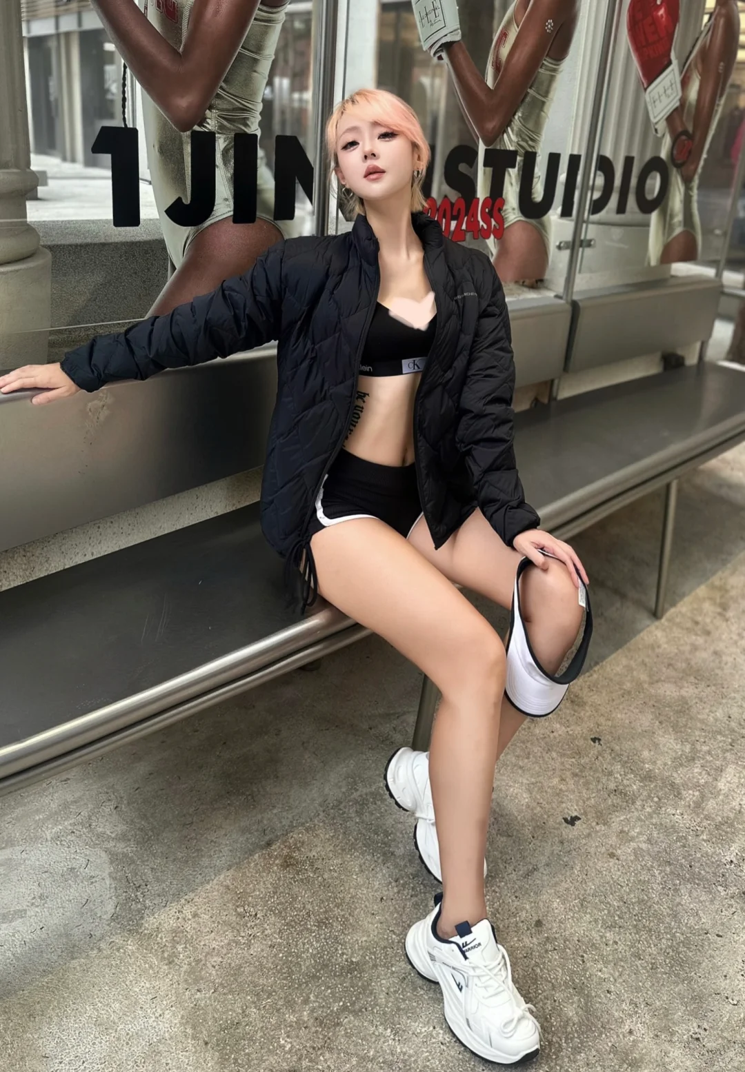 穿羽绒服也能拥有的好身材