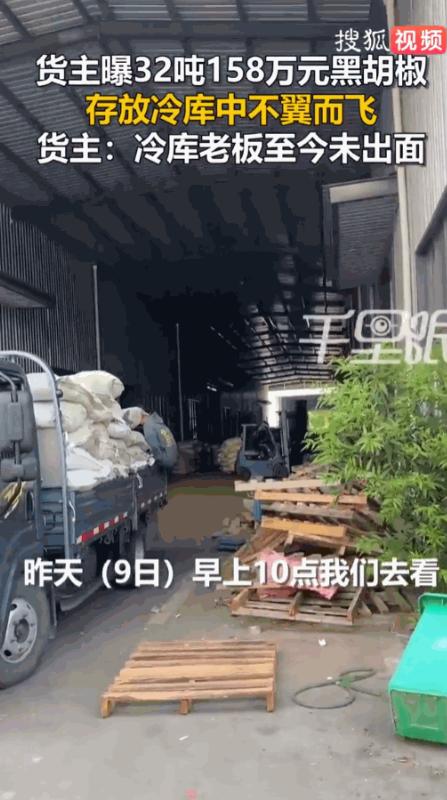 安徽亳州做药材生意的张先生，将价值158万元的黑胡椒存进冷库，谁知前几天去验货，