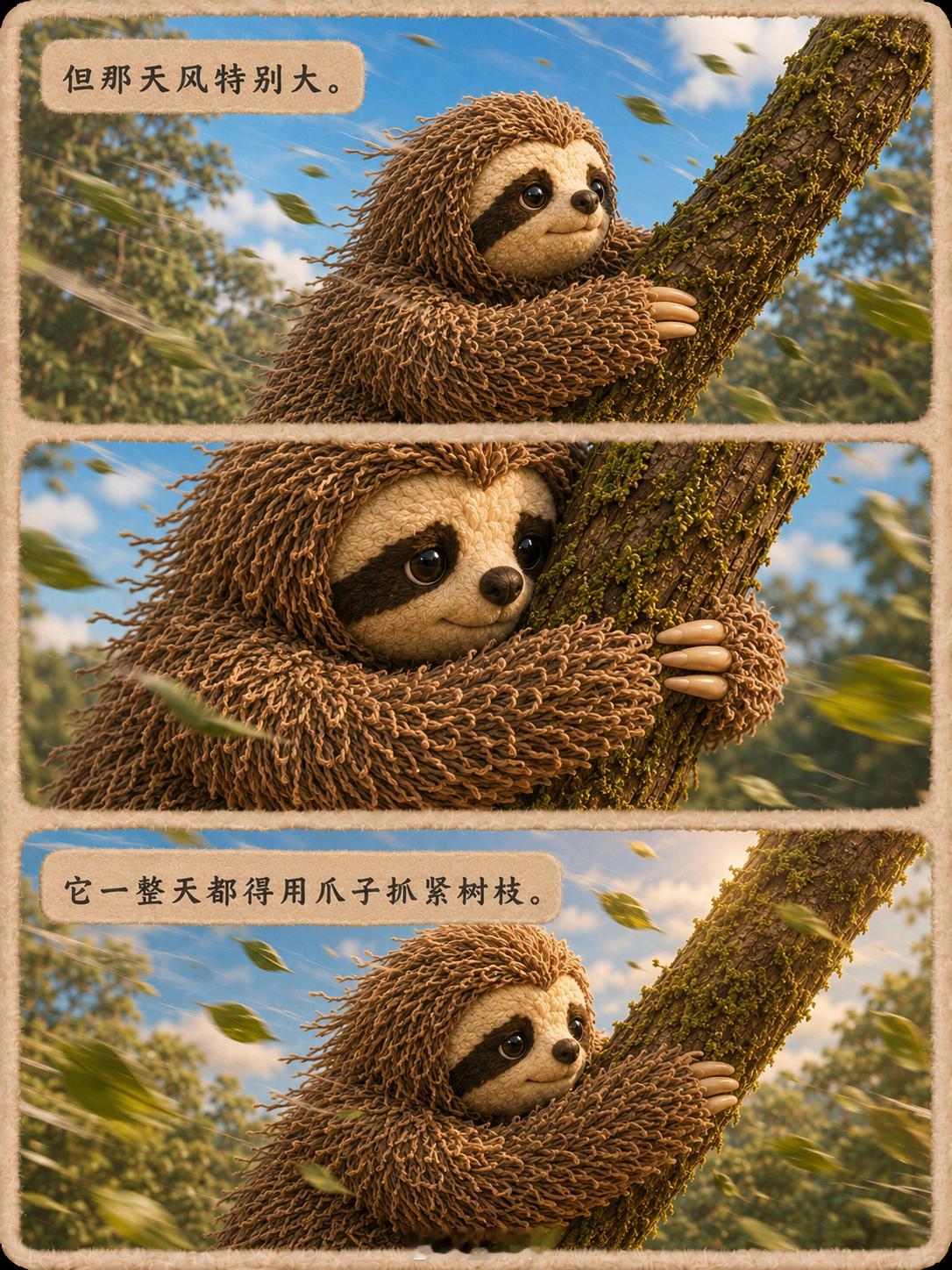 开始连载树懒漫画啦，求小地瓜关注！！ ​​​