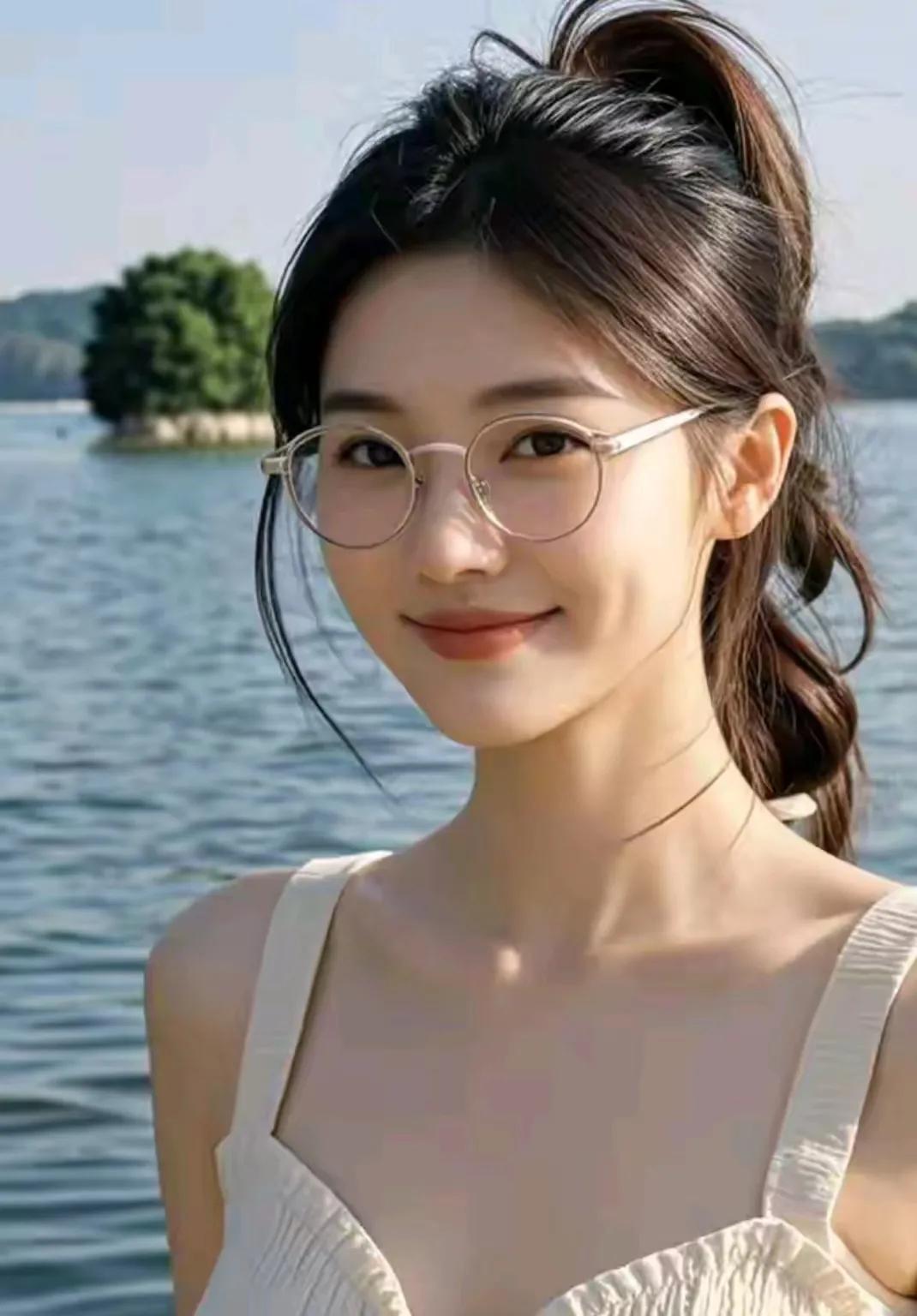 在那个春意盎然的夜晚，柳树梢头，月色正好。小雅独自一人，静静地站在柳树下，凝望着