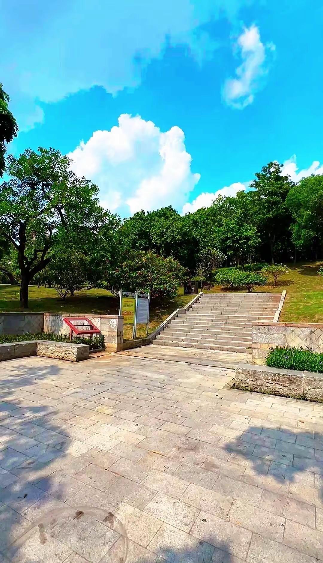 广州瘦狗岭徒步攻略来了！🌿燕岭公园就在天河广园快速路北侧，总面积约26.7万平