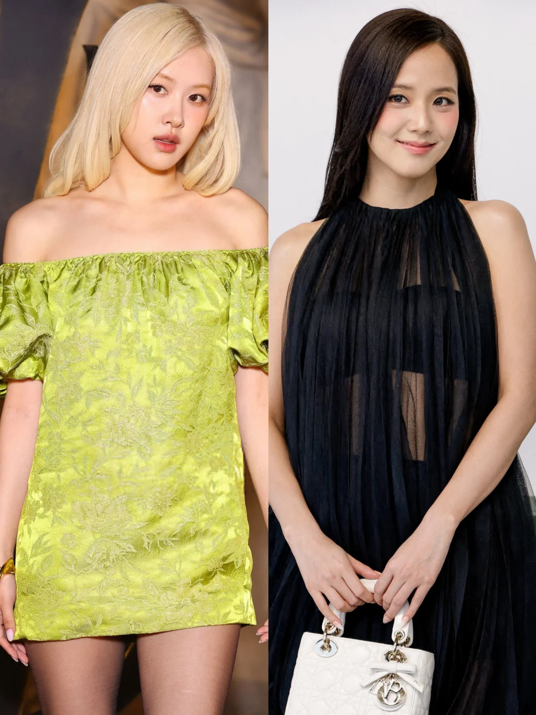 Jisoo Rose看秀生图，状态都很好！