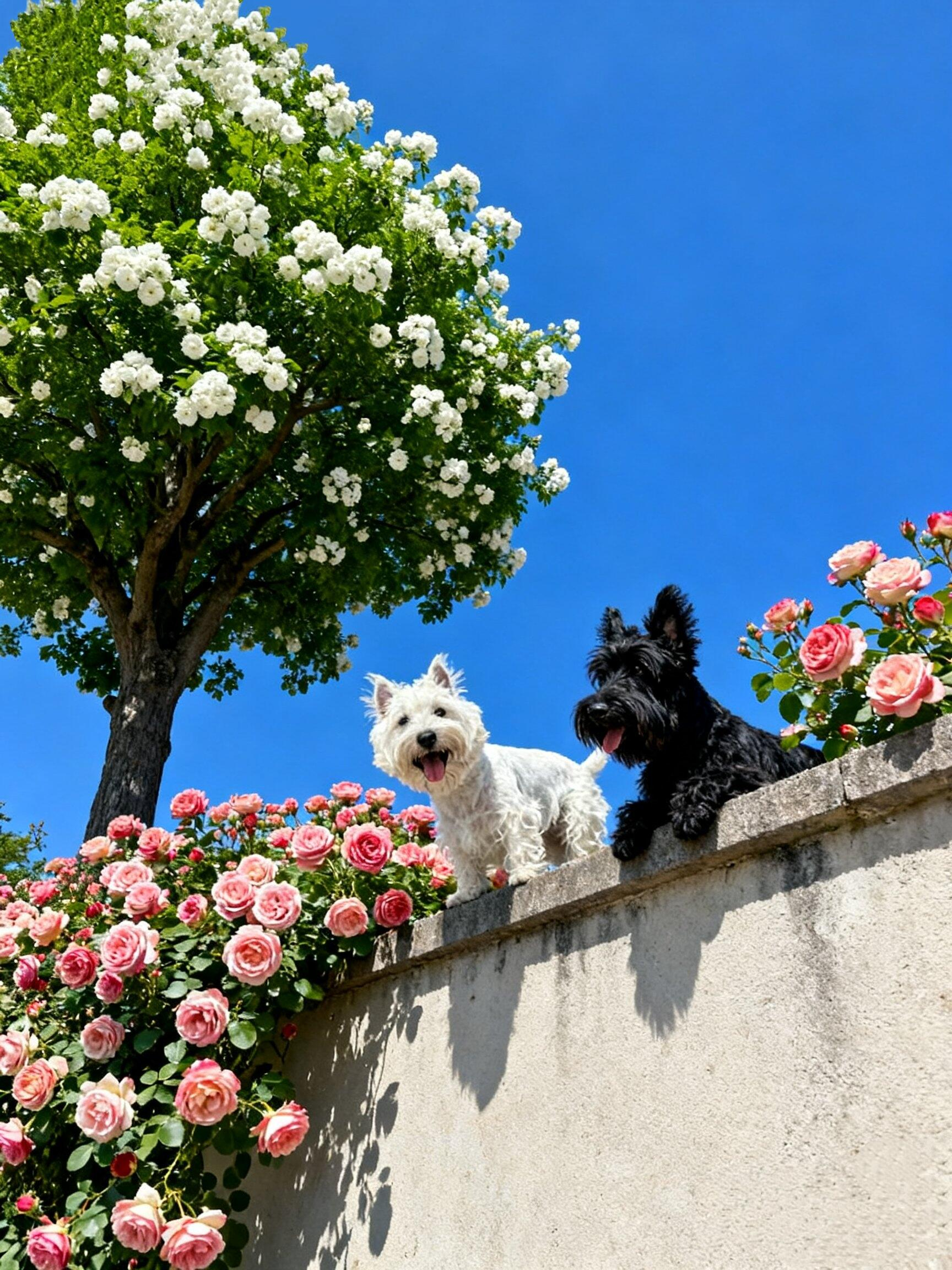 狗狗与花花 ​​​