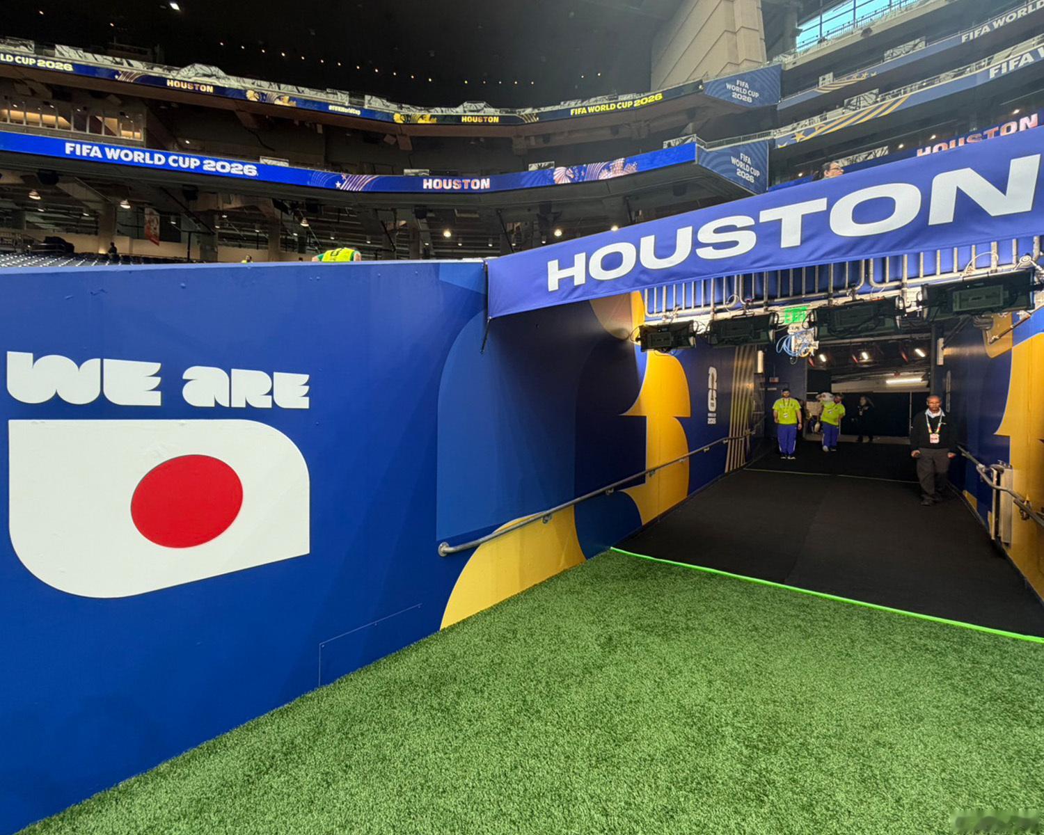 サッカー日本代表世界杯 【現場】キックオフまで...あと2時間2026美加墨世界