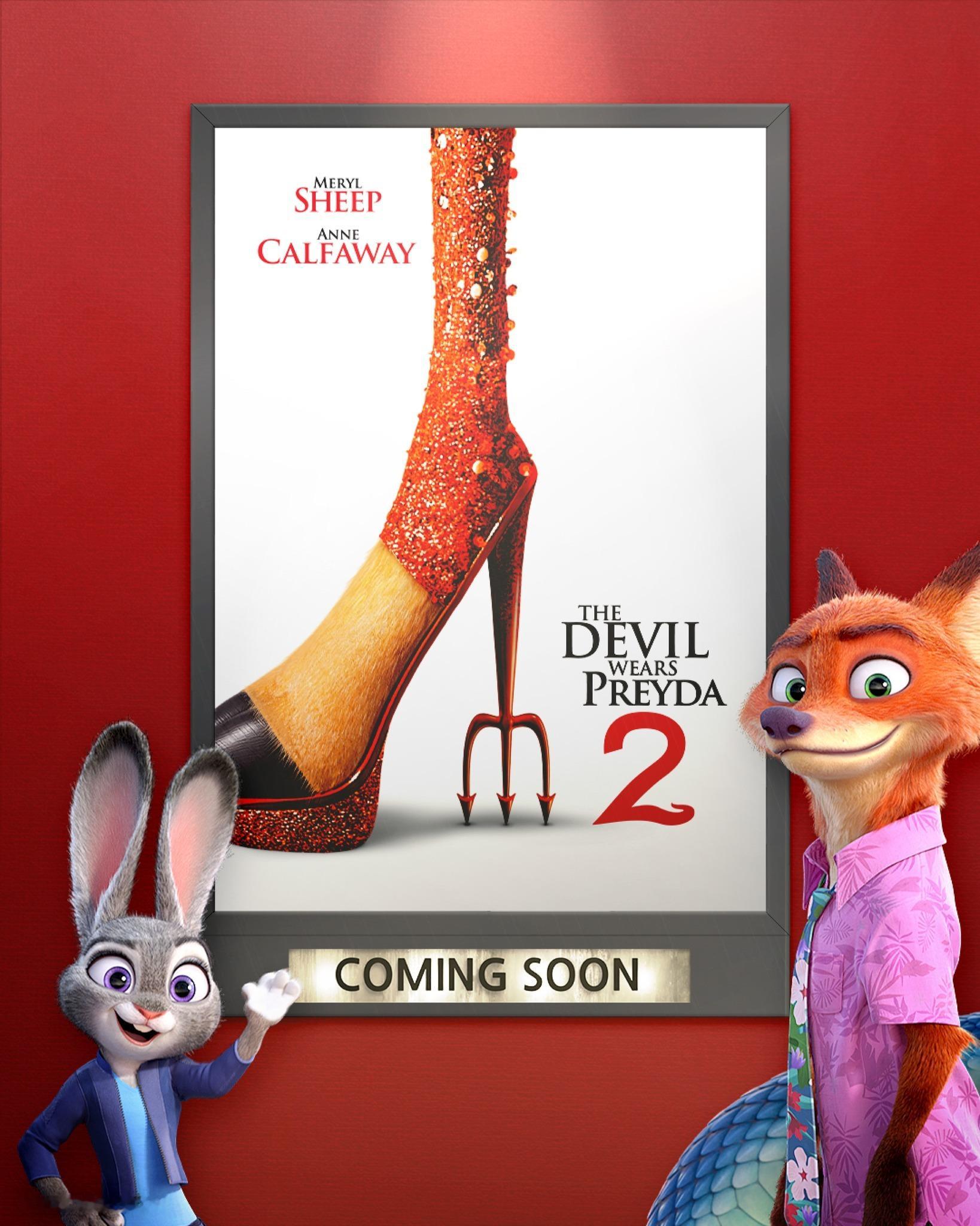 当迪士尼的电影出现在「疯狂动物城」