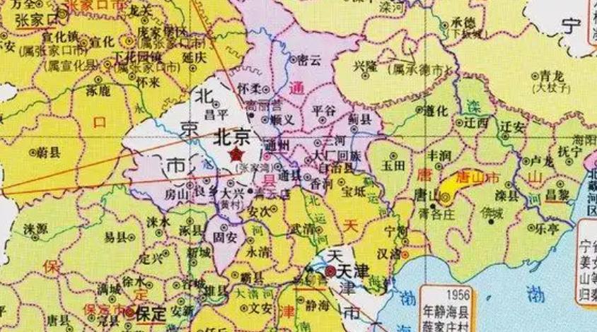 中国现在就北京、上海、天津、重庆四个直辖市，大家都熟，可新中国刚成立那会儿，全国