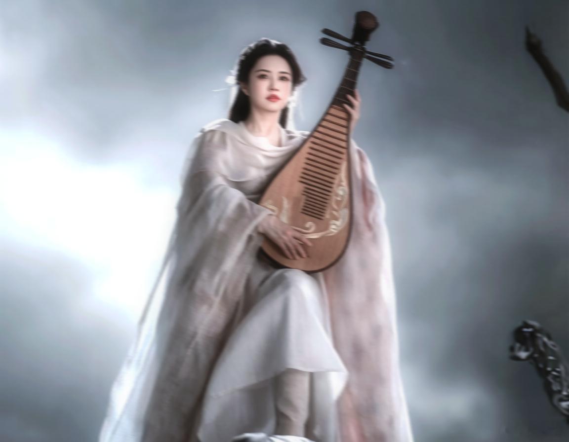 妙烟仙子，清冷封神这张真的太美了，沁的古装真的可以永远相信！李沁咸鱼飞升神女镜头