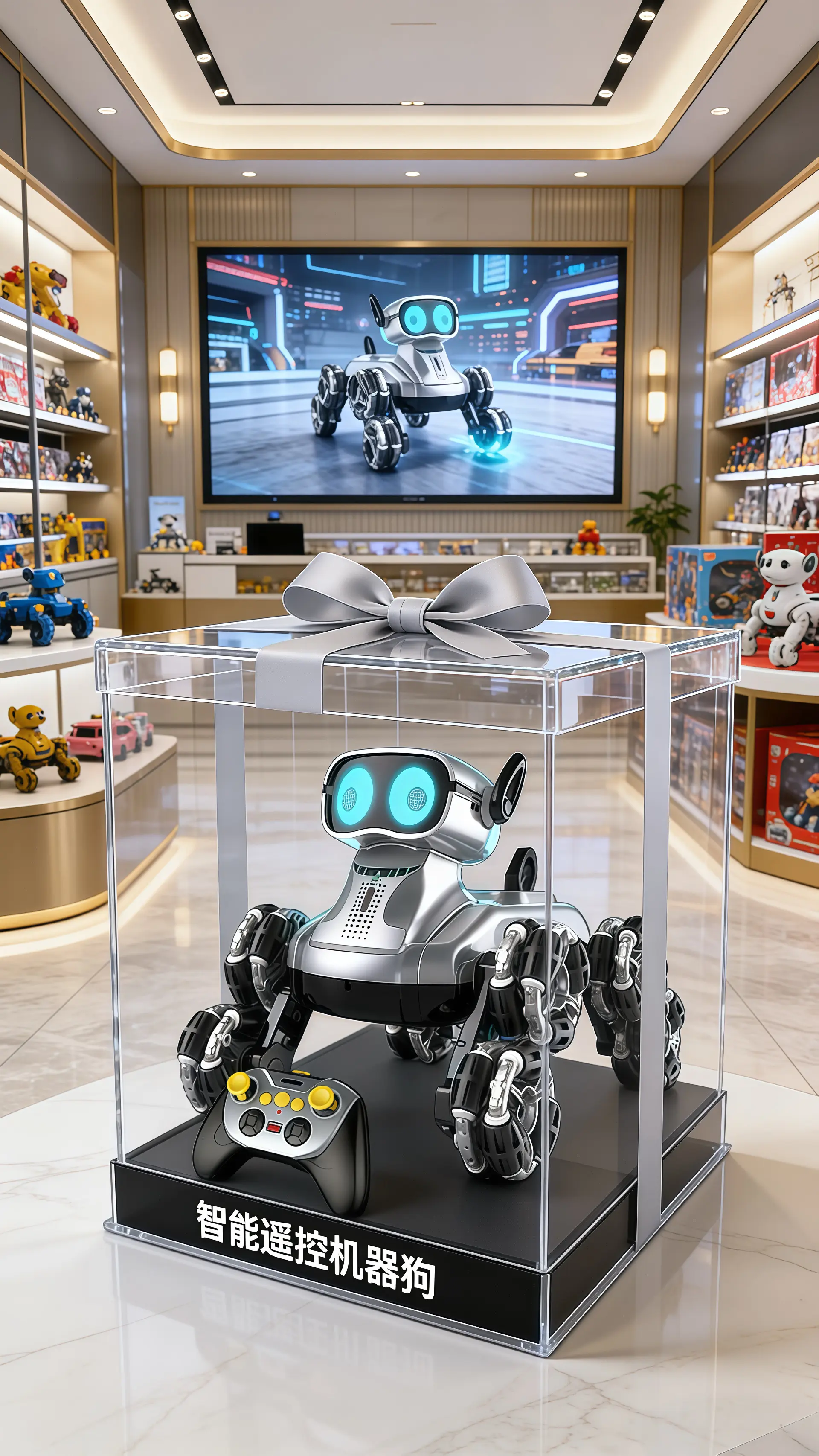 儿童玩具 机械狗 遥控车 太好玩了 玩具