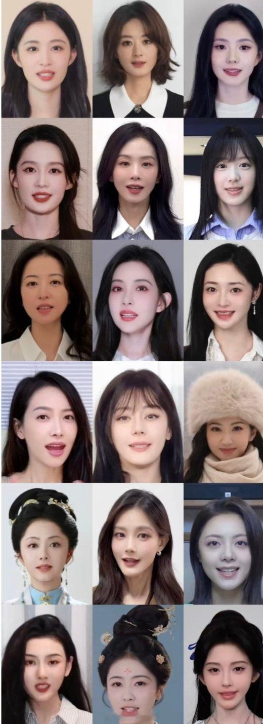 腾讯V视界大会vcr女明星截图腾讯V视界大会vcr截图赵丽颖、刘诗诗、迪丽热巴、