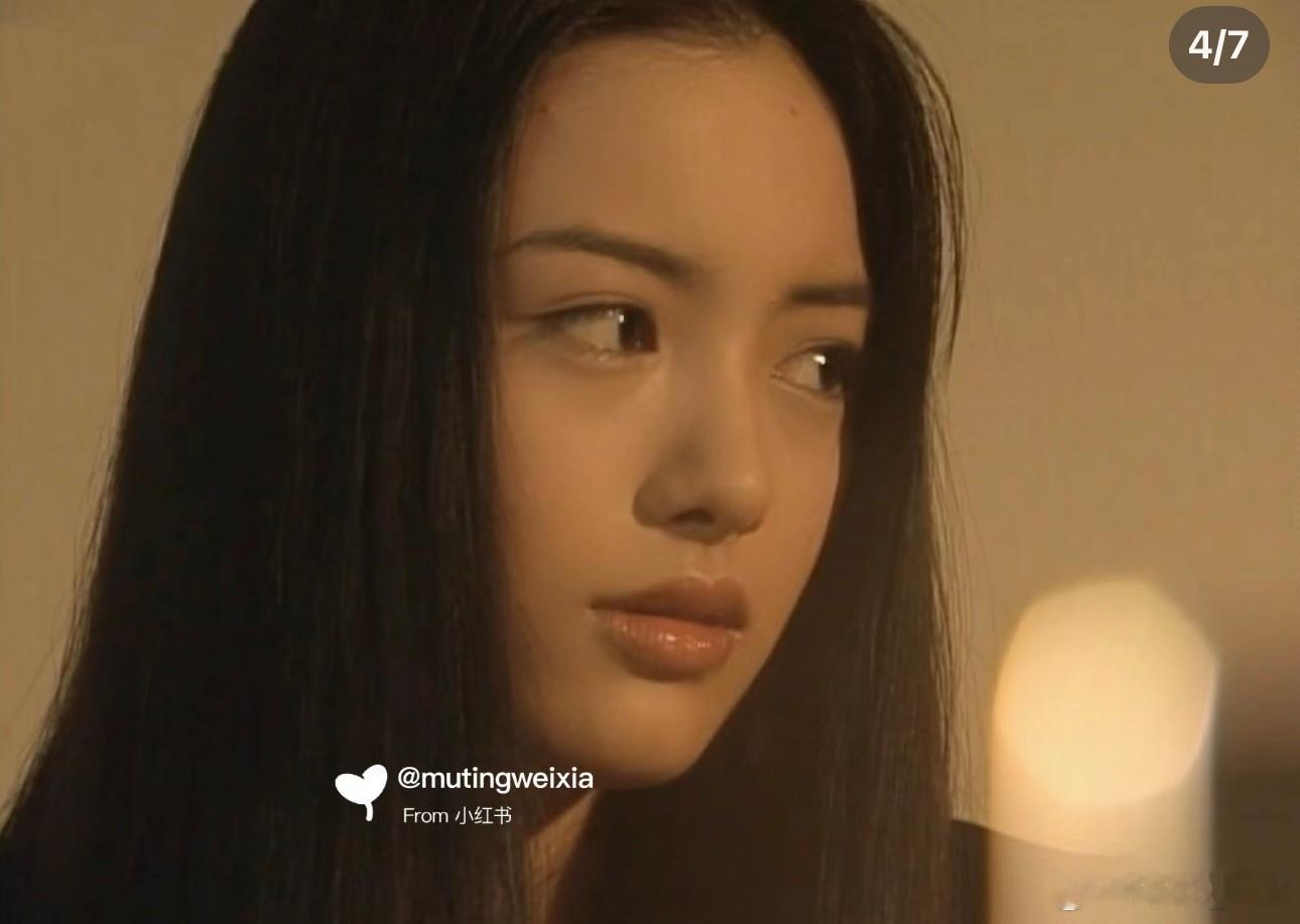 仲间由纪惠对日本审美就短脸印象这美女简直了五官端正舒展 冲击力又没有李嘉欣那么霸