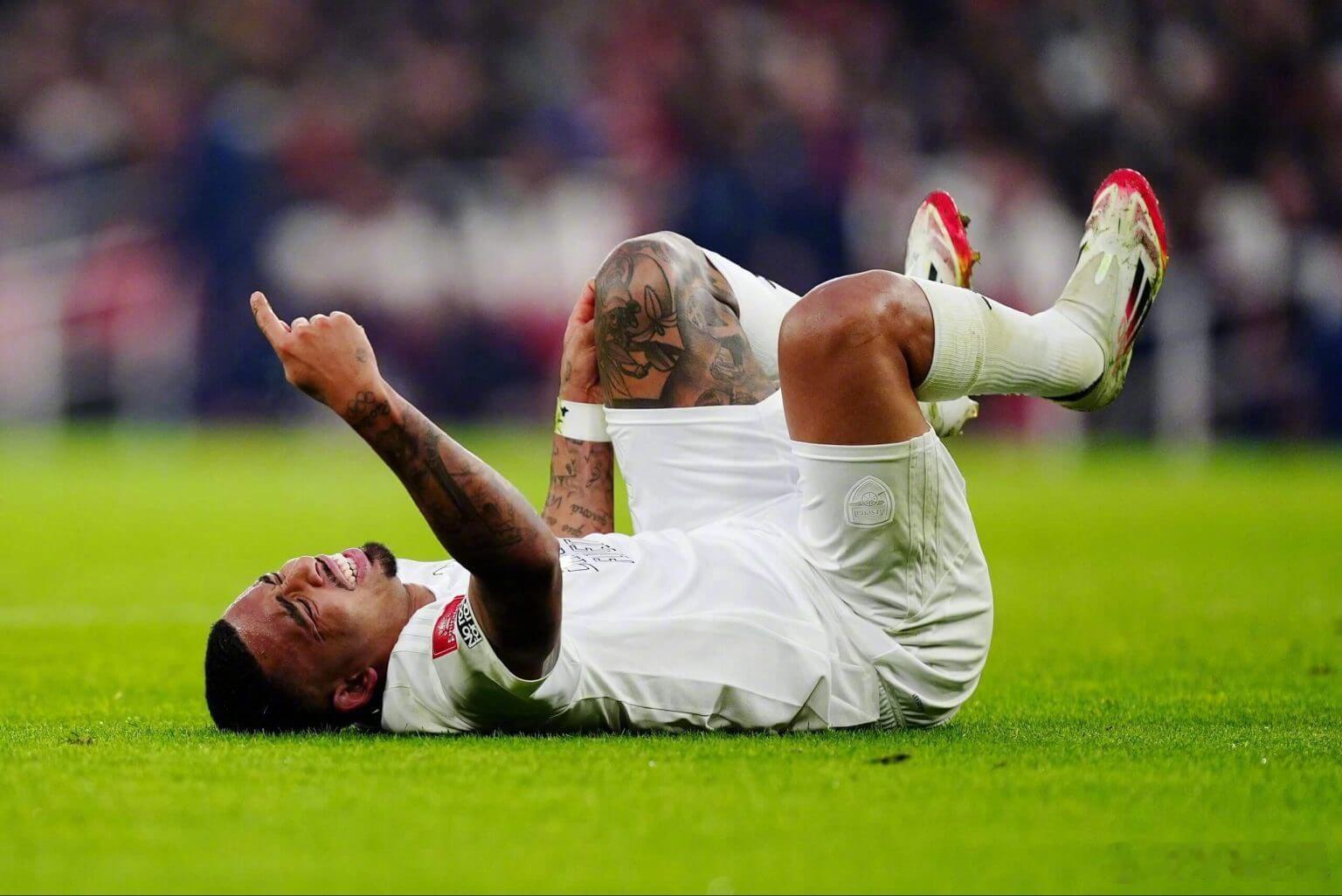【长期伤停】The Athletic：阿森纳前锋热苏斯左膝前十字韧带受伤，接受了