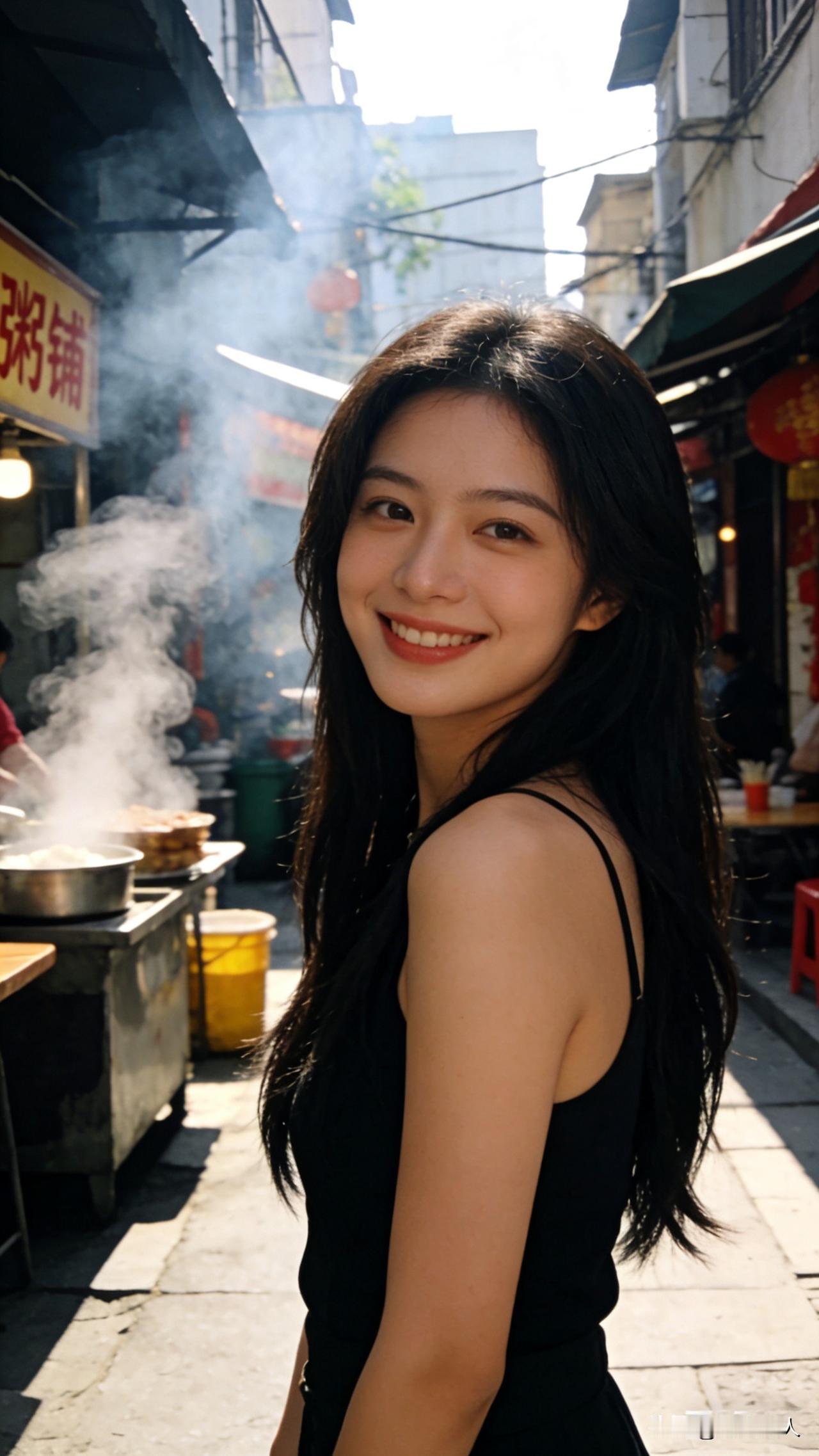 今早路过巷口的粥铺，米香混着烟火气直钻鼻腔，脚步都不自觉慢了半拍。随口编了个上联