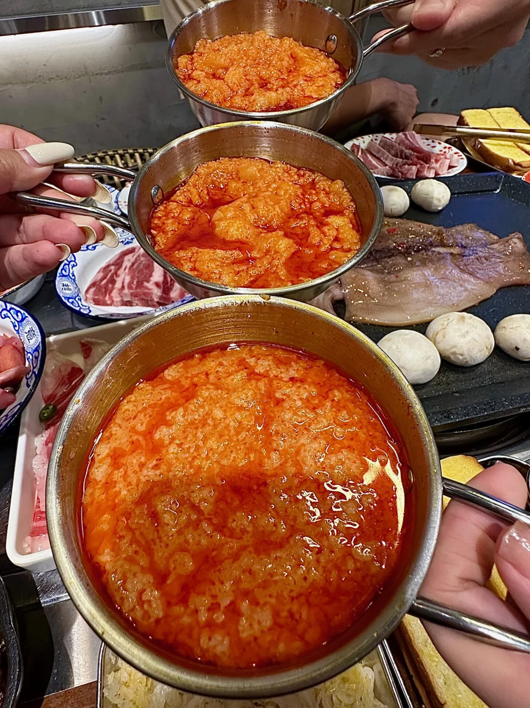 珠海吃到贵州酸汤土豆泥蘸水真的超好吃！！