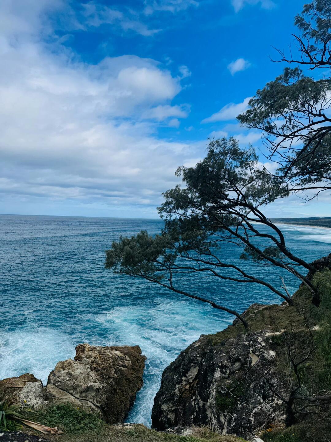 今天的快乐是海边给的！