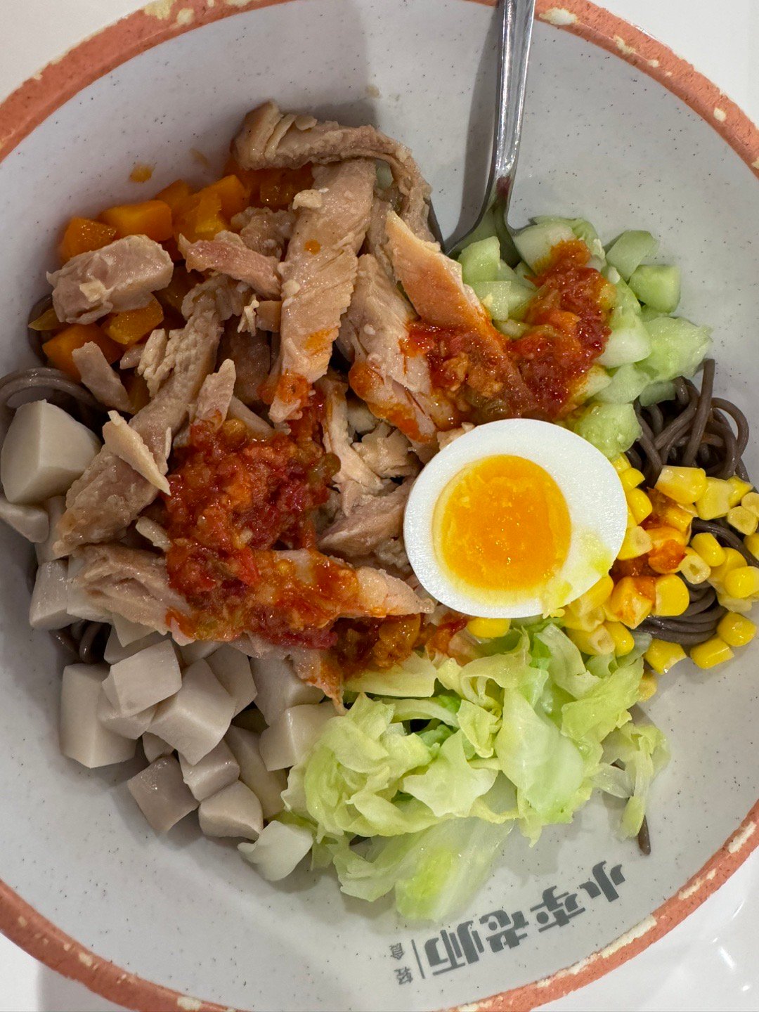 上班唯一开心的事吃食堂的减脂餐[微笑] ​​​