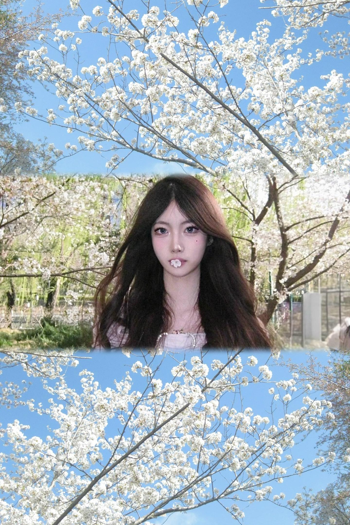 樱花树下🌸。