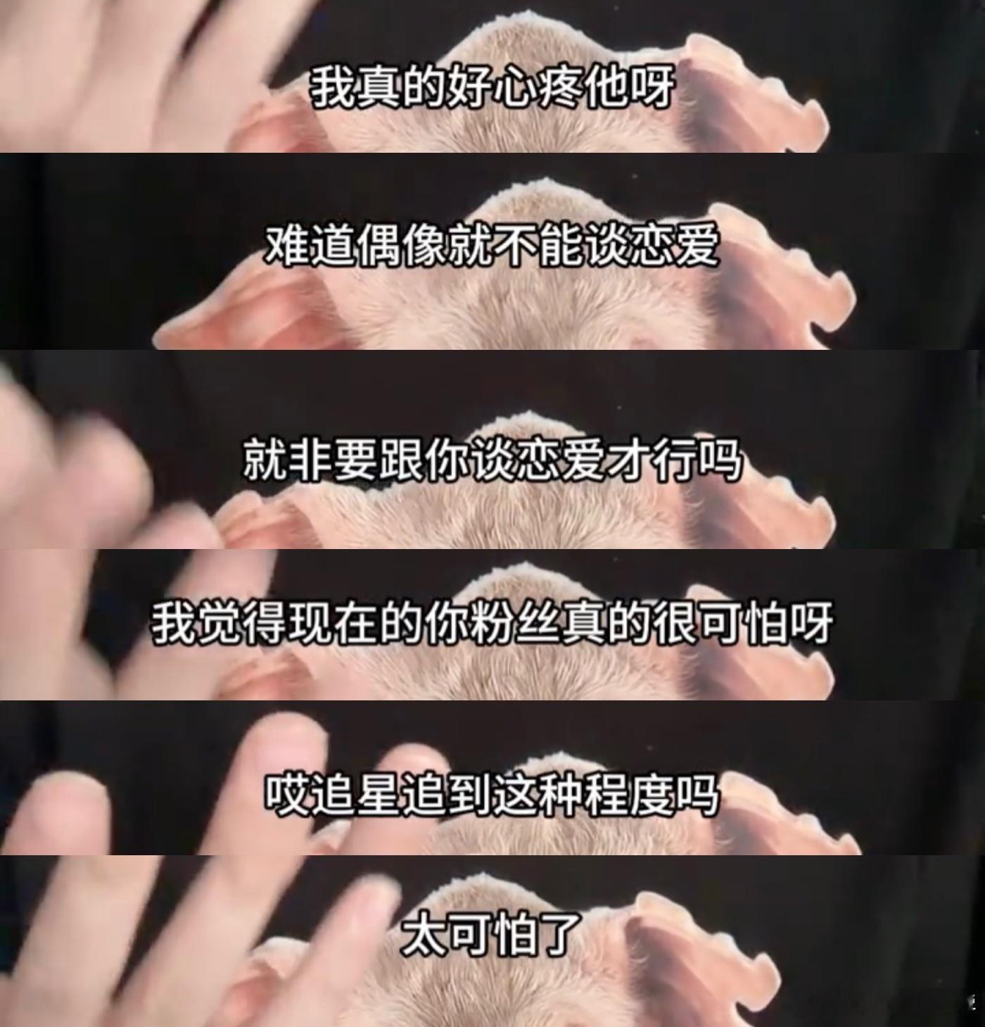 有人出来发表看法了人家就是谈个恋爱，有必要追到机场大骂吗？他是当偶像不是当和尚，