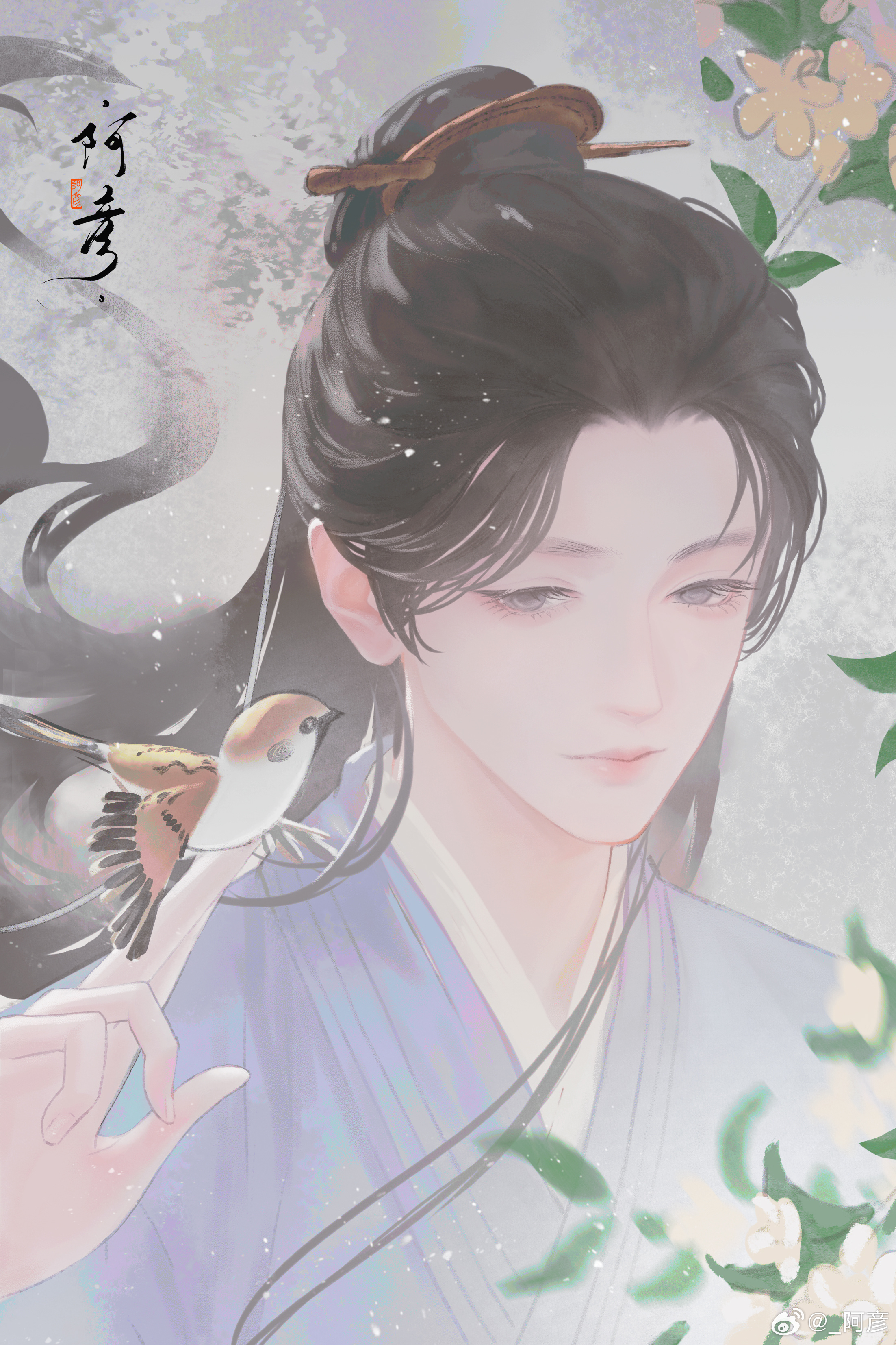 “把因果轮回还给托生还俗的僧尼，  把眉目清秀还给山水天地，  把松间细雨还给初