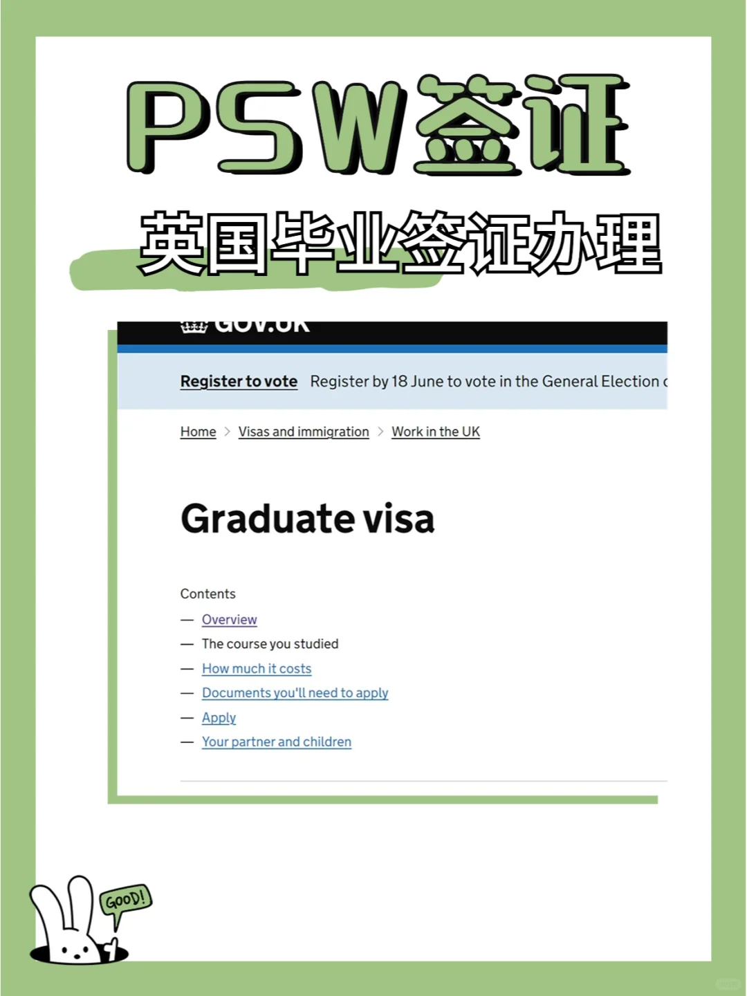 英国psw签证办理