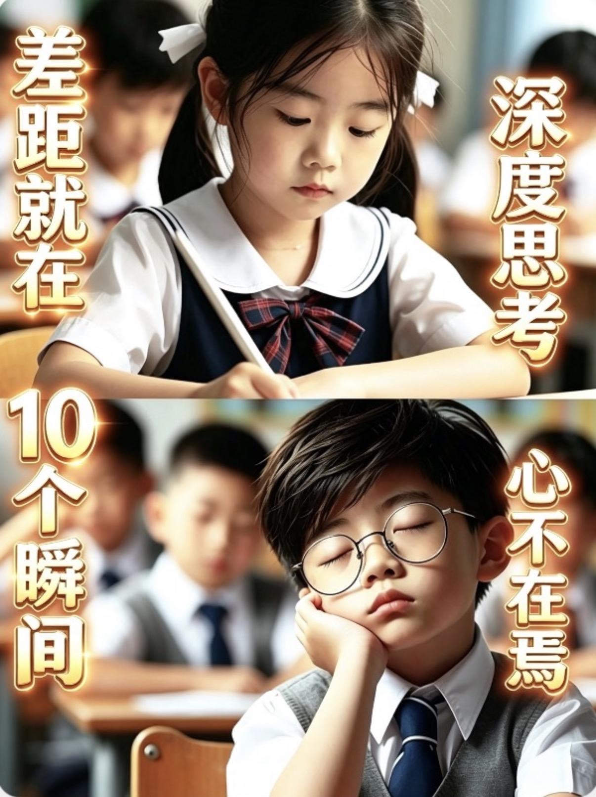 学霸在构建世界，学渣在应付考试：
10个维度，暴露认知的天壤之别

有人问我，学