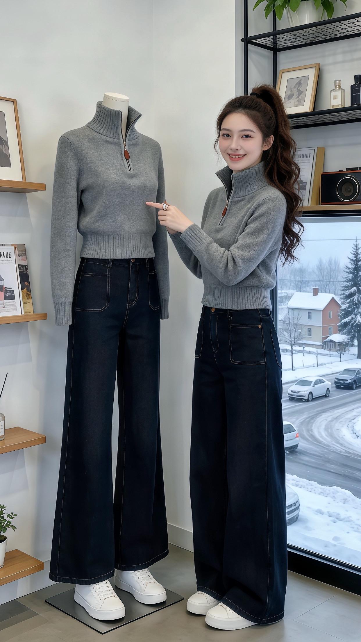 小个子一周不重样的通勤穿搭 新年战袍我回家穿哪套 冬日穿搭一周不重样 ...