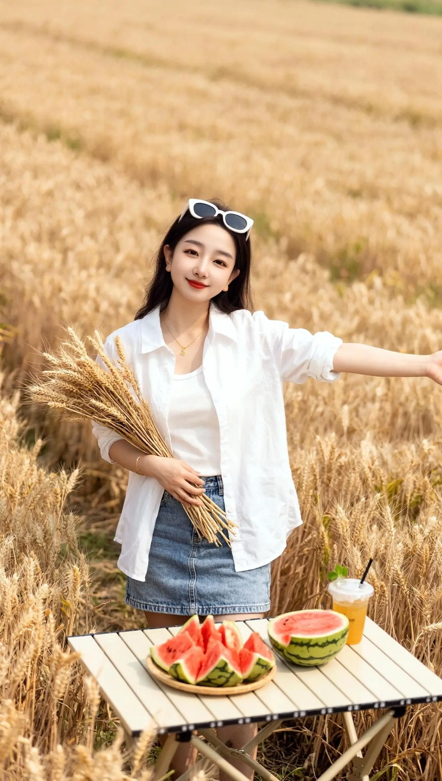 AI麦田治愈写真 ai创作