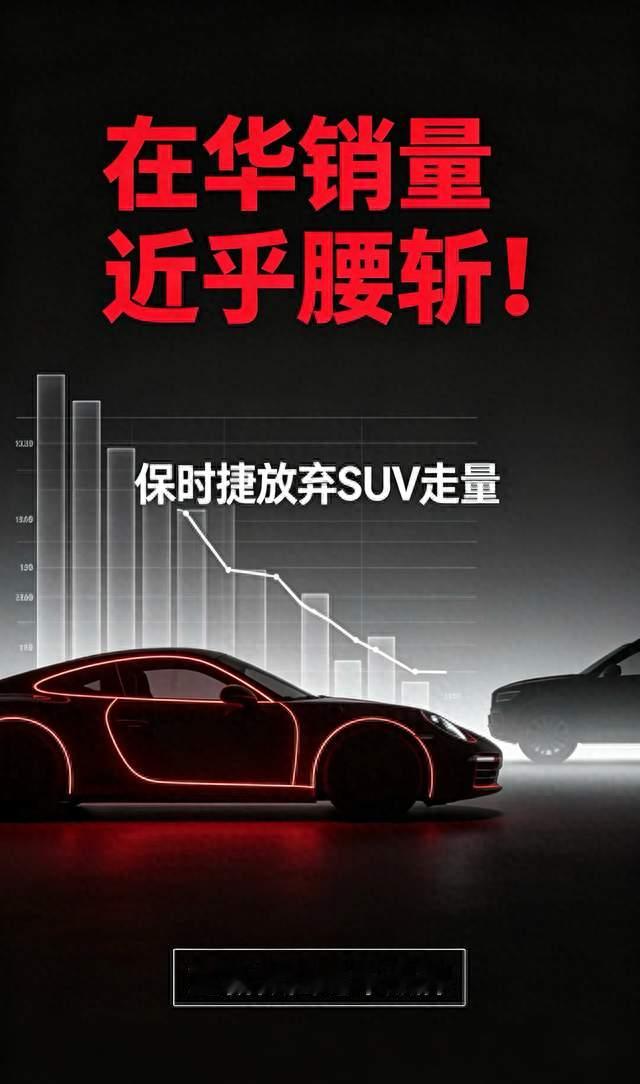 在华销量近乎腰斩！保时捷放弃SUV走量，重新做回跑车品牌