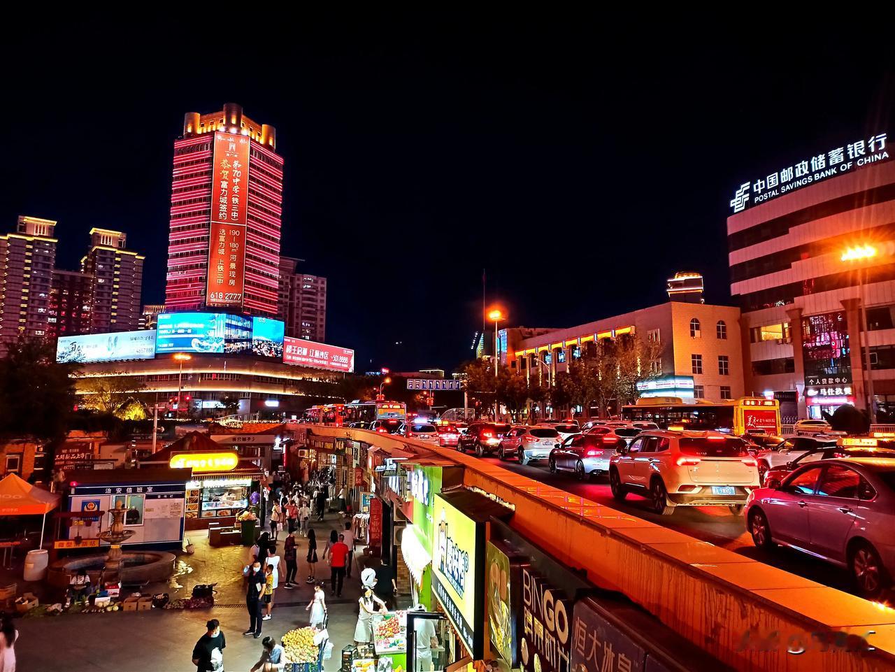 谢谢诚邀，乌鲁木齐的夜景