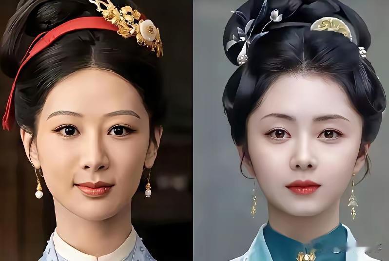 拿杨紫和谭松韵放在一起比较，你更偏爱追谁演的作品？
单论外形杨紫更出彩，虽说杨紫