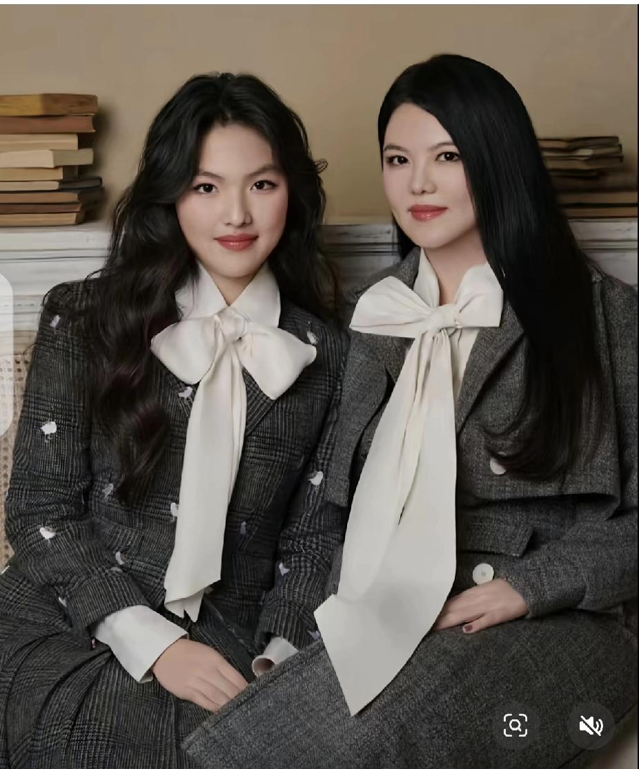 李湘王诗龄同框像