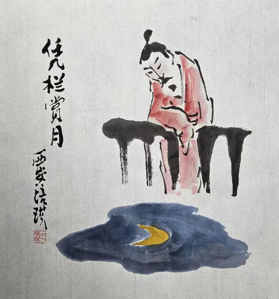 月亮本身不发光不发热，却给人间演绎了无数动情的故事。
    ​人间也有月亮型的