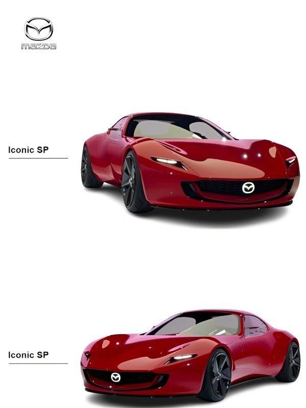 马自达概念车“Iconic SP”，采用转子发动