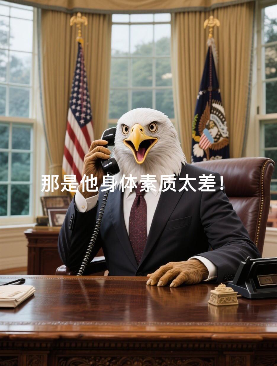 棒子：恭喜鹰酱载人绕月顺利返航！
大毛：鹰酱家的宇航员真厉害，自己就能从接他的直