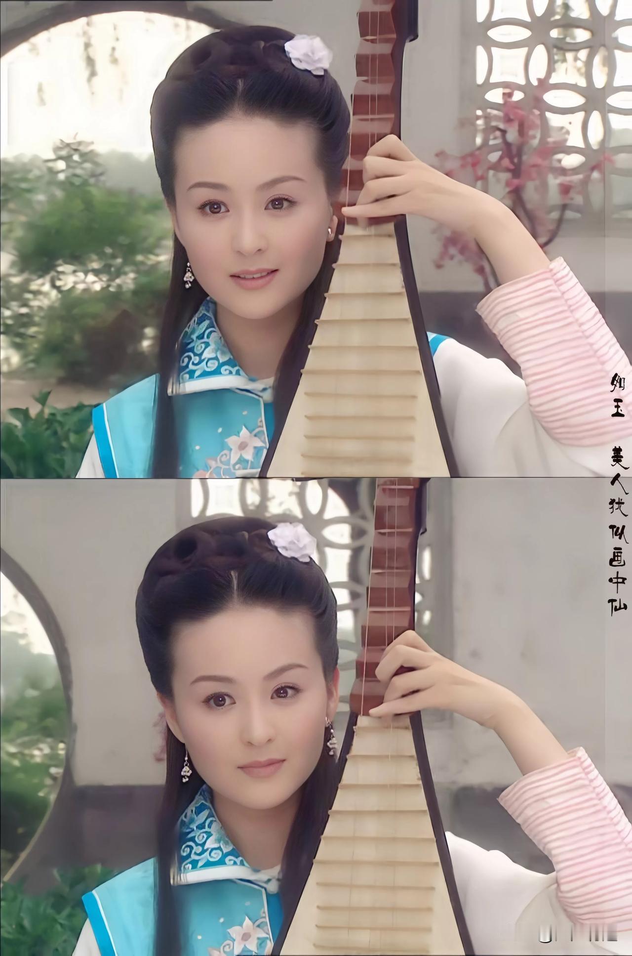 有人认识她吗？
她也曾惊艳岁月，温柔时光，典型的江南美女，温柔婉约。
但是很可惜