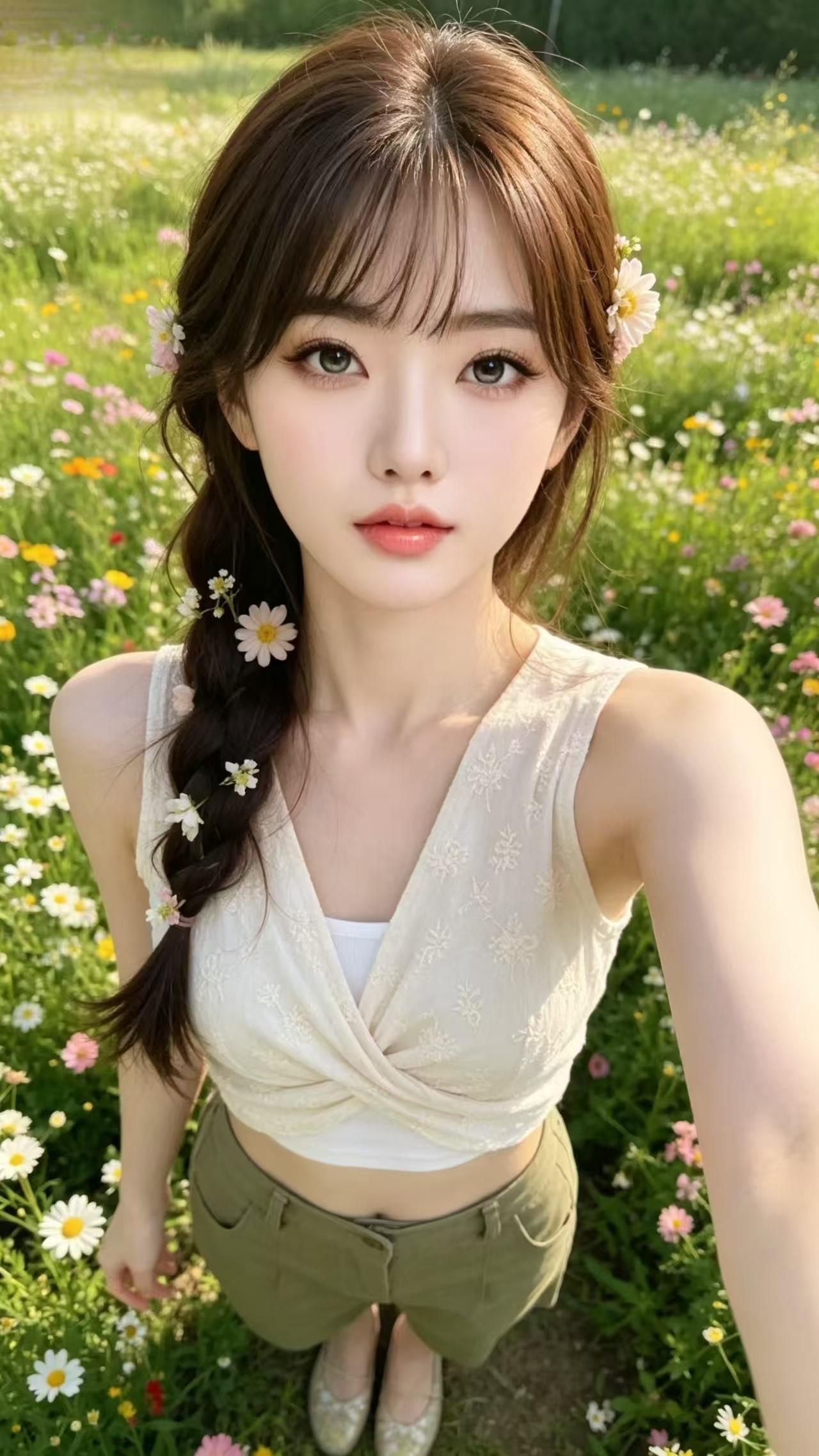 蝶恋花•兰姿诗韵
 
文/熏墨
一缕幽芳凝玉面，品性如兰，清韵藏眉眼。
绝代风华