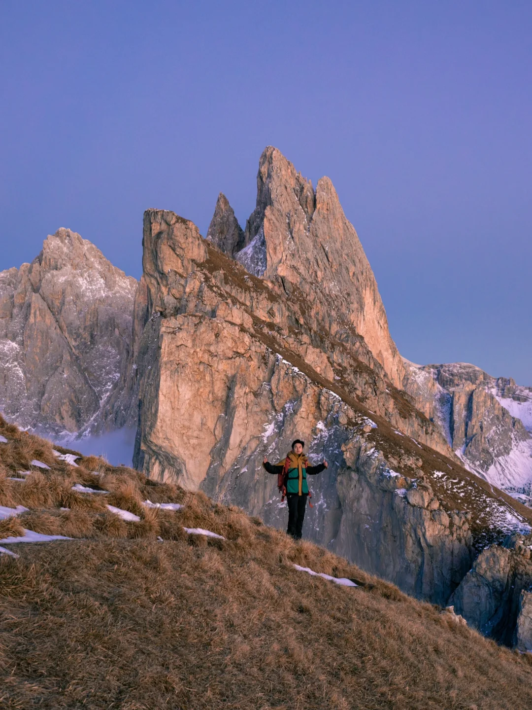 登顶刀锋山，你们觉得它像不像emoji⛰️原型？