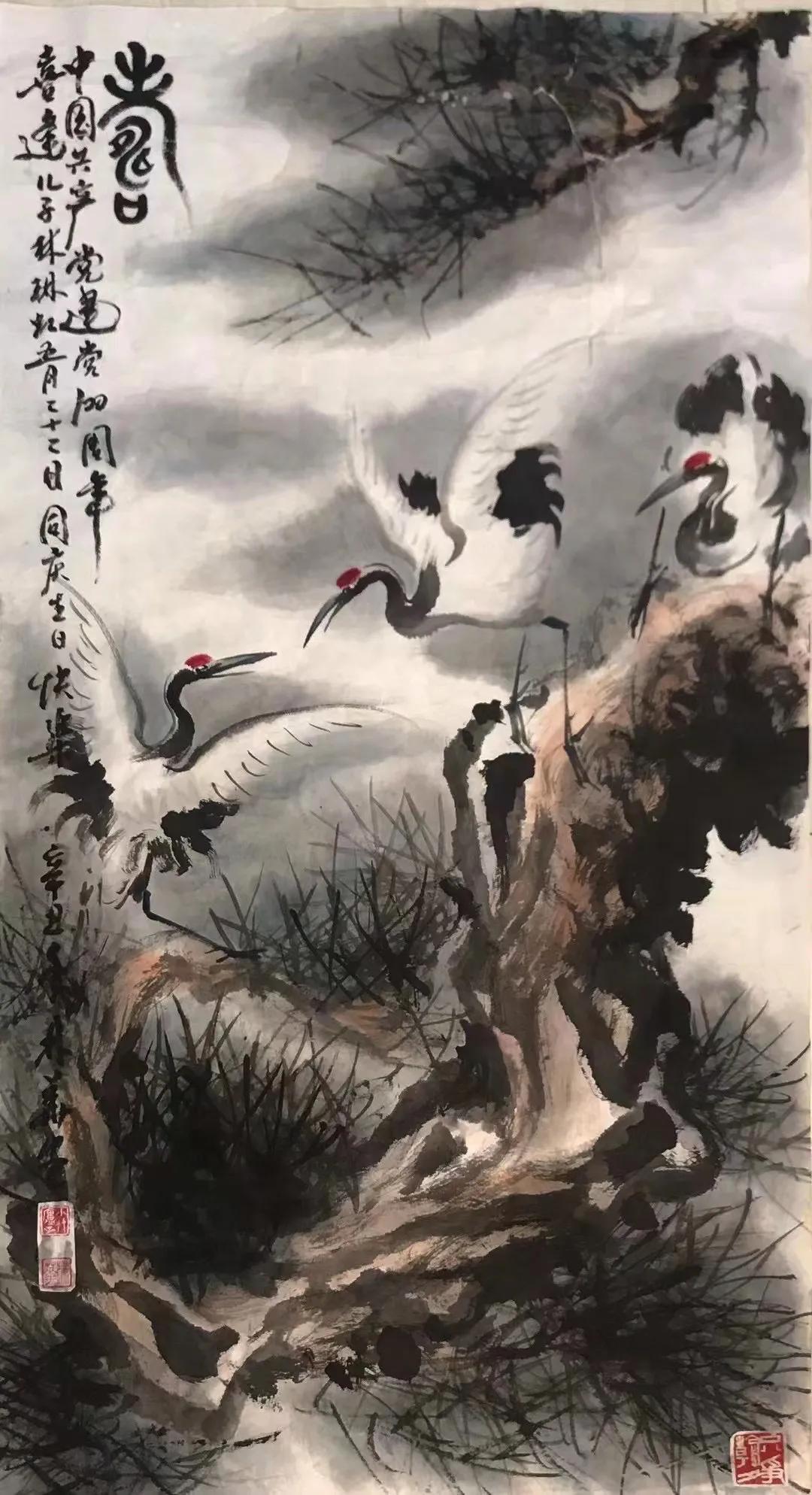 方圆天地，为头条联友对联：
庭深花影静，
林密鸟声喧。