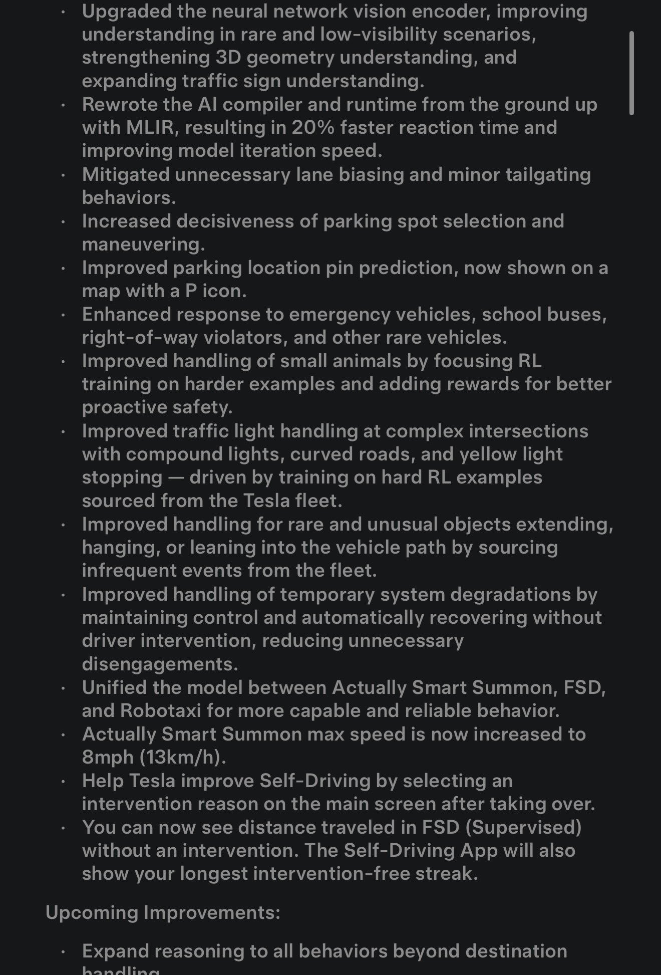【北美Tesla Spring Update 2026.14.6.6 开始推送！