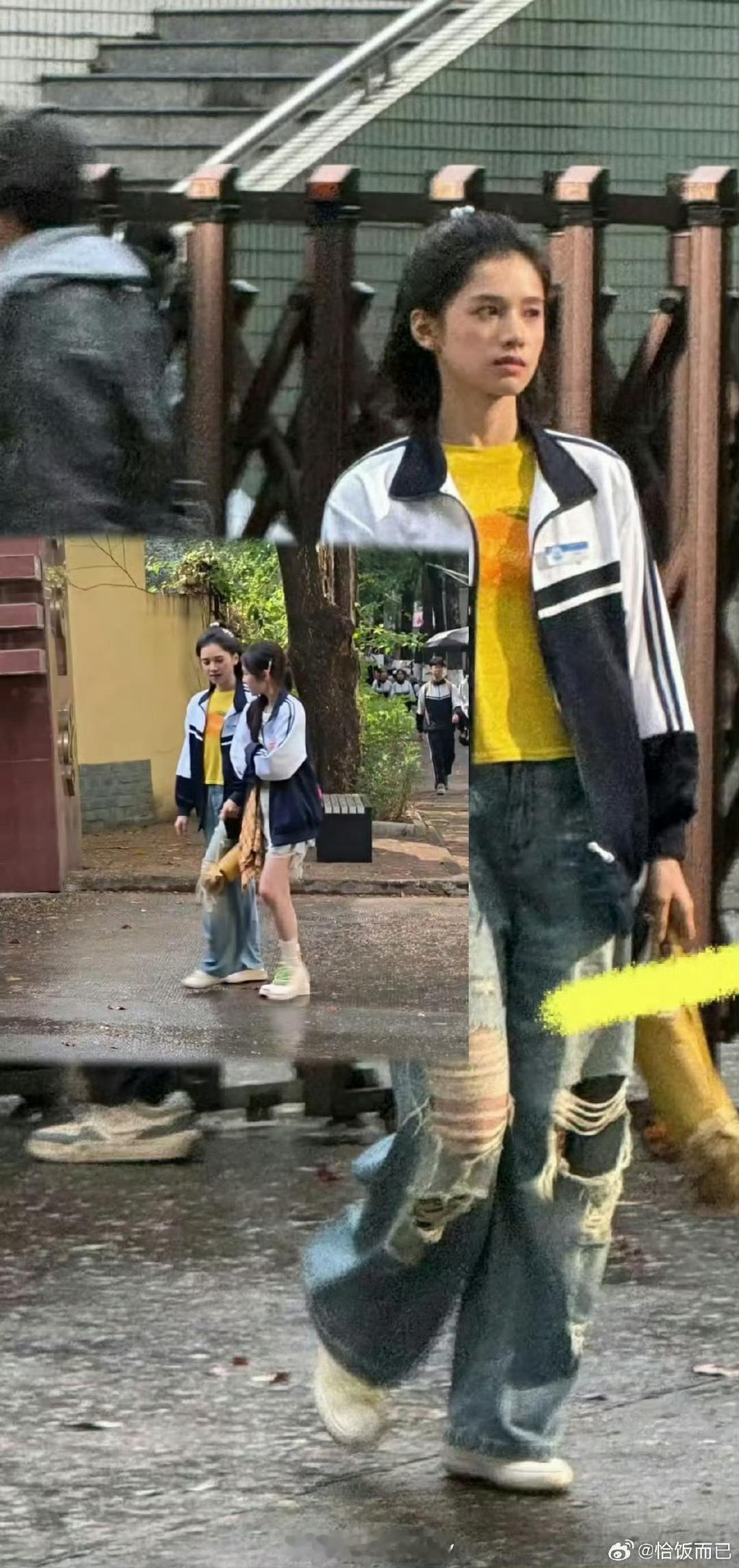 服装师给张婧仪整这样，何意味