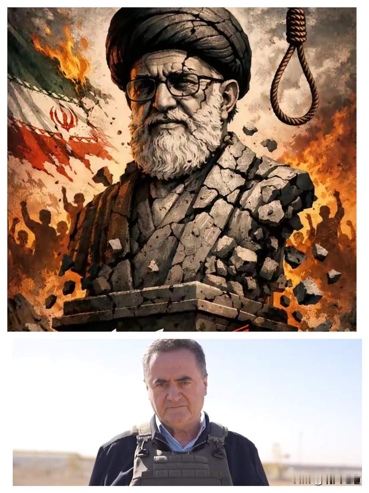 以色列部长公然发“吊绳照”挑衅伊朗！这波操作不是强硬，是在玩火？
 
以色列国家