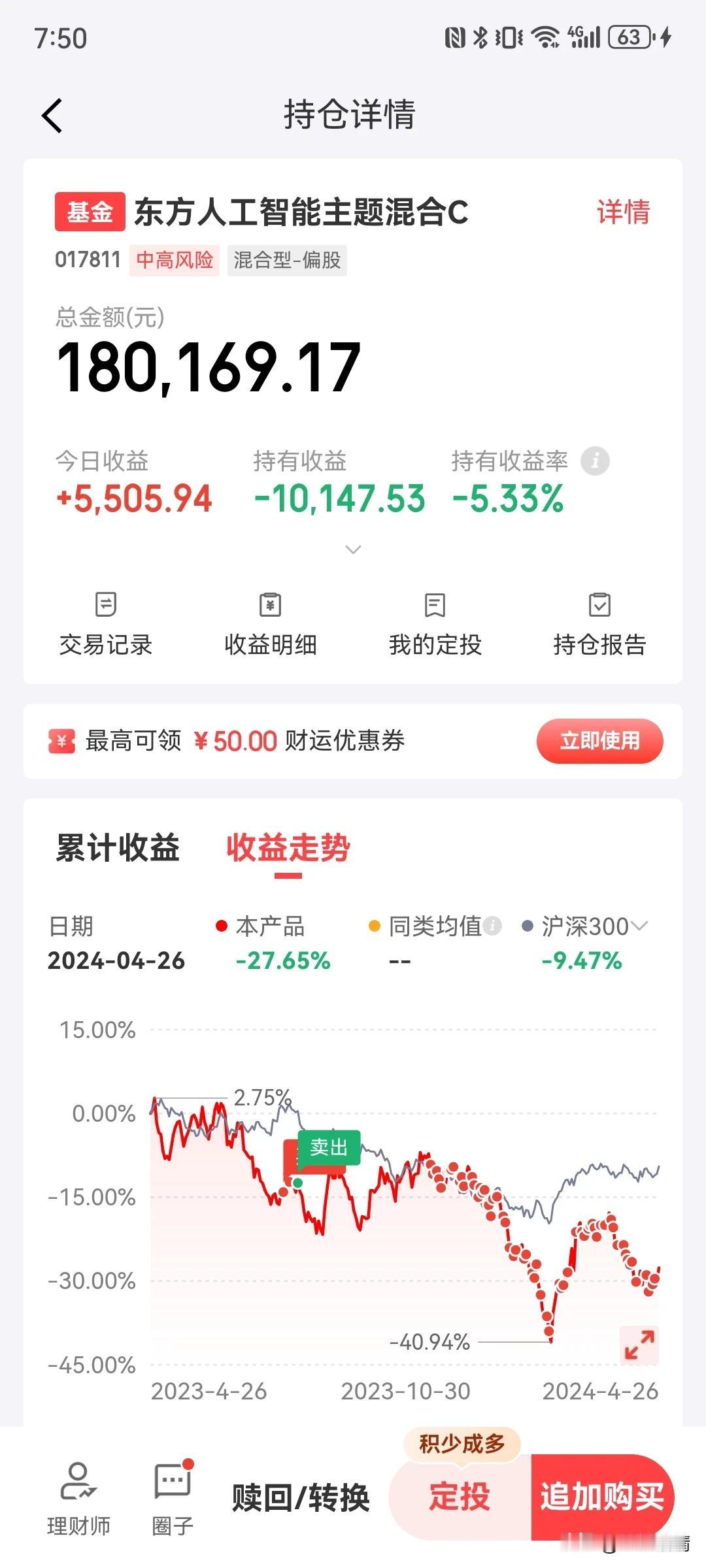 东方人工智能大涨3%，多少有点超预期，回本又看到了希望！