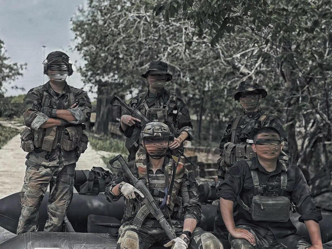 新一年，标准不降接着练。战术 战术装备 特种部队 特种兵