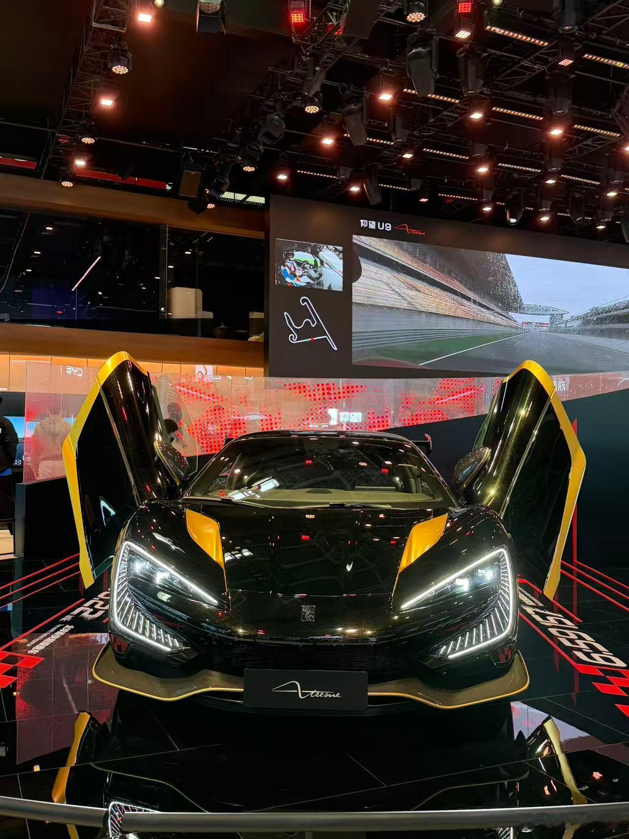 互联网技术 哈哈，这哪是车展，这是“大型人类高质量男性收割现场”啊！仰望U9 X