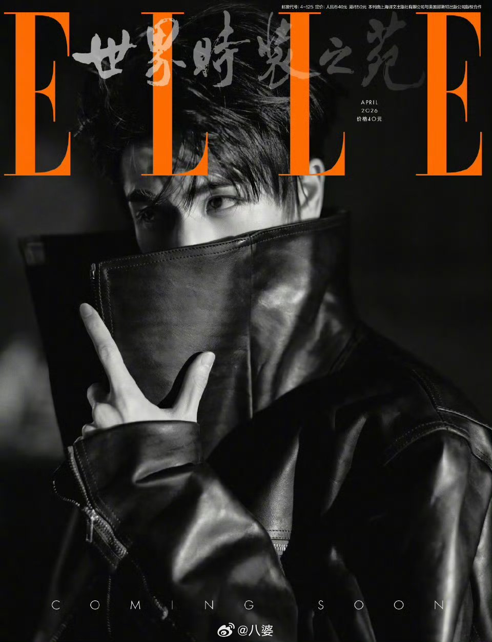 张凌赫杂志张凌赫ELLE四月刊封面真的杀疯了！西装、牛仔、风衣多元造型碰撞，AI