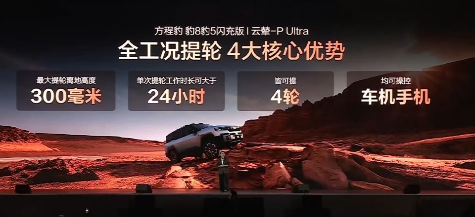 科技佳ZHJ 比亚迪今晚发布会是真的放大料了。方程豹系列豹8/豹5两个型号的闪充