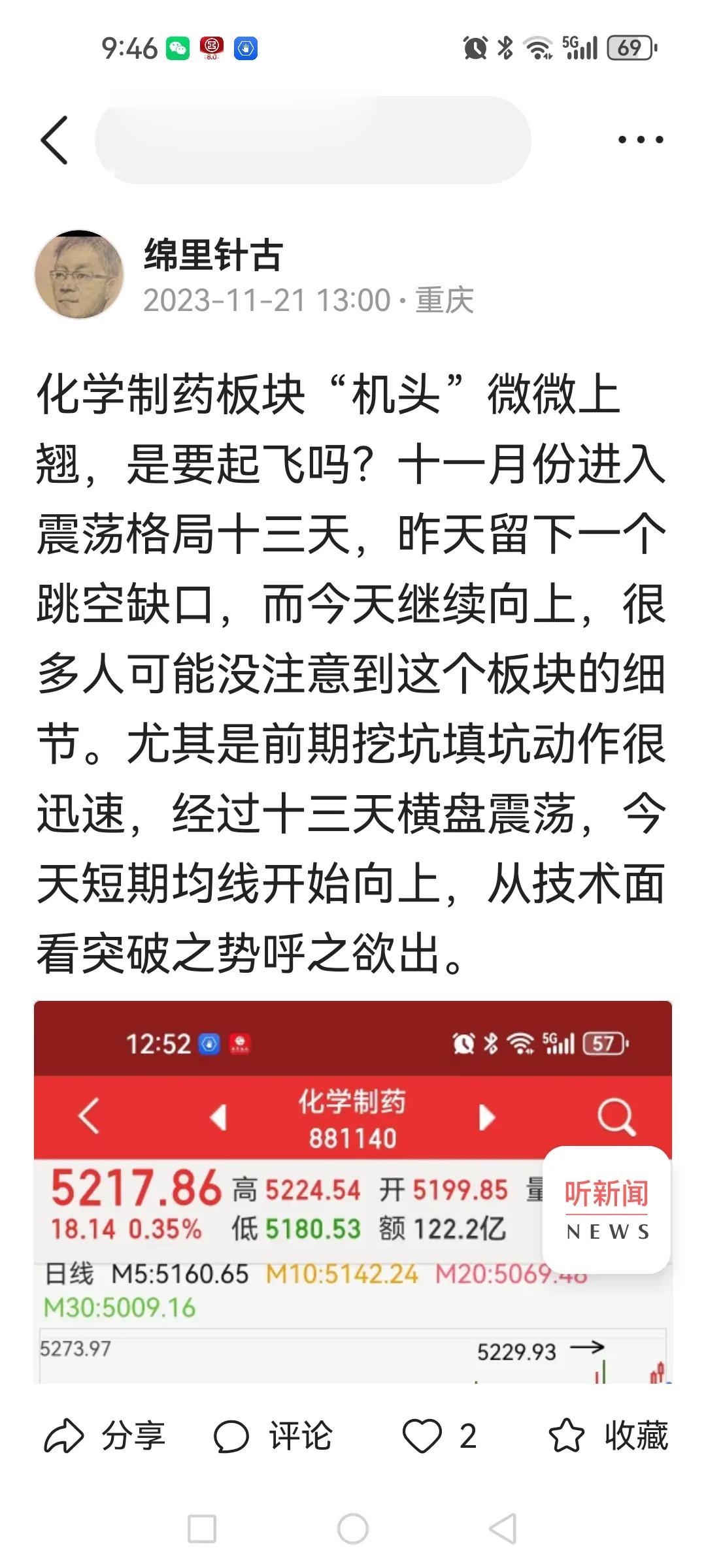 没看错中药、化学制药板块，“机头”已经升空。其中，化学制药板块指数已经突破四月份